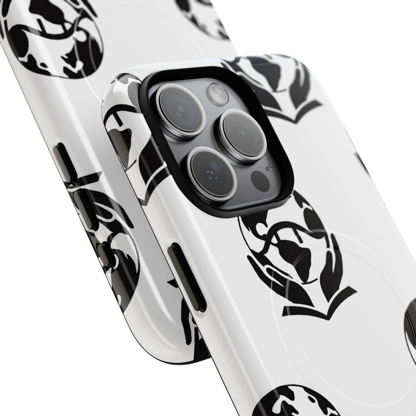 Tough Magnetic Phone Case — The Enoch Project Black Globe Logo