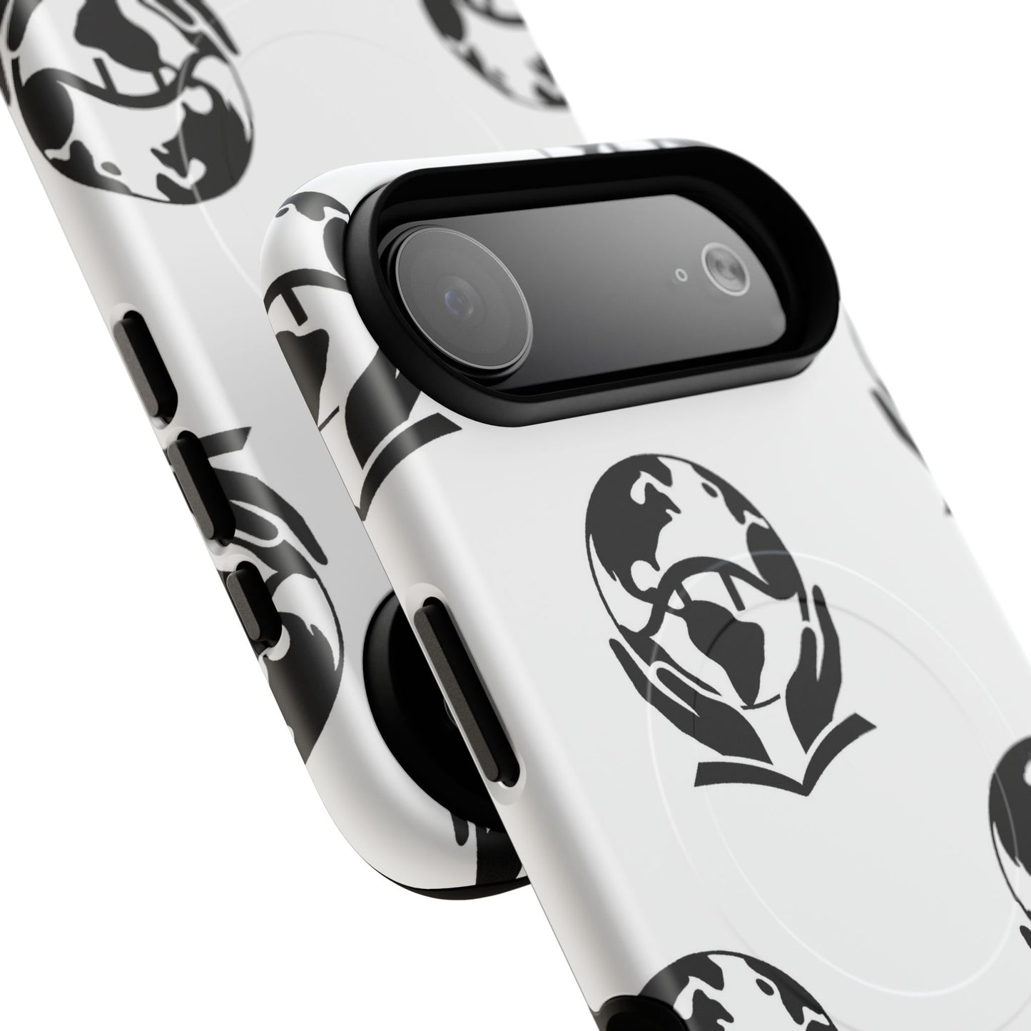 Tough Magnetic Phone Case — The Enoch Project Black Globe Logo