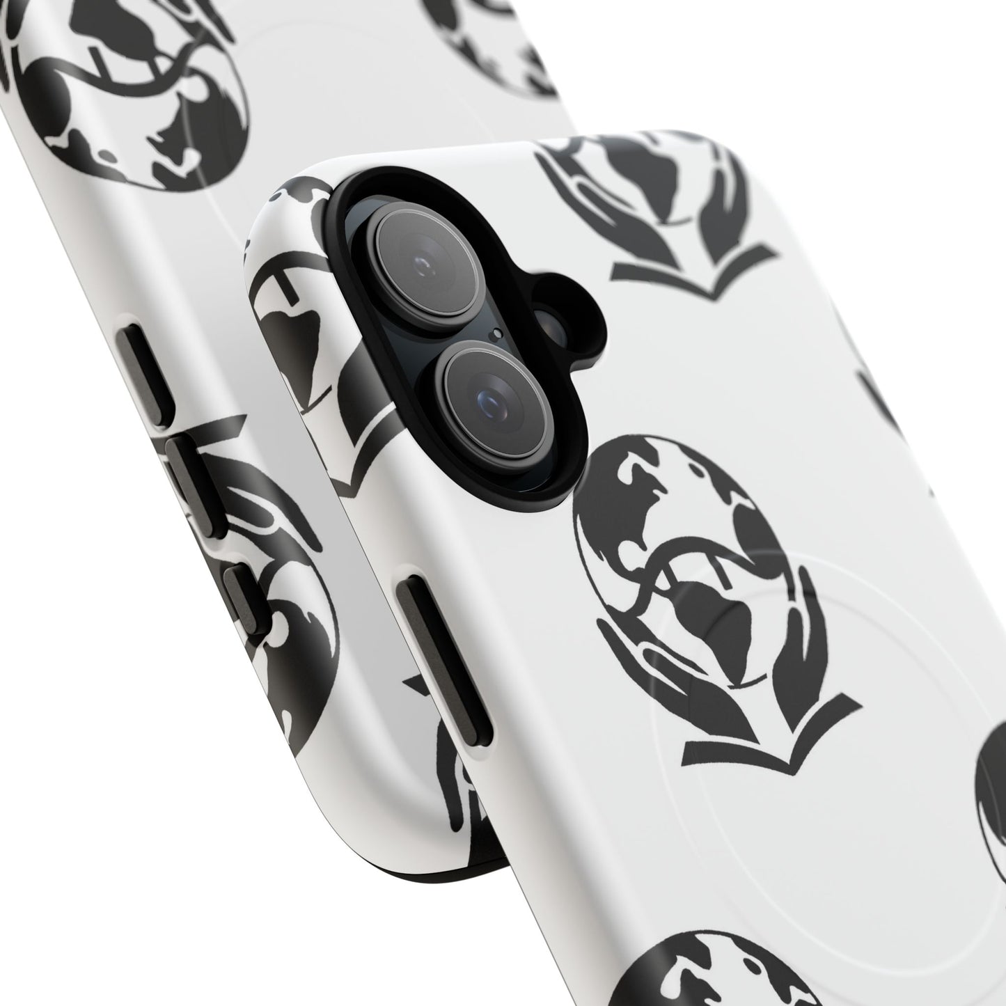 Tough Magnetic Phone Case — The Enoch Project Black Globe Logo