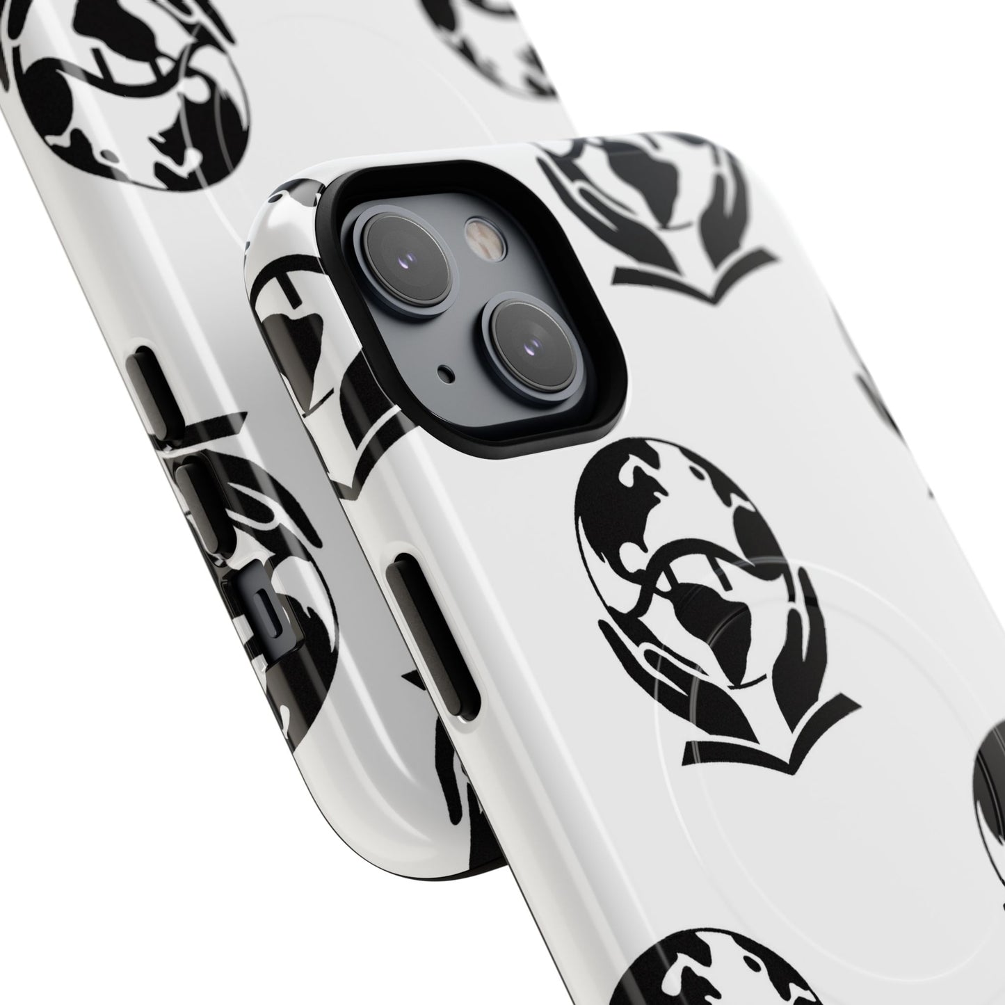 Tough Magnetic Phone Case — The Enoch Project Black Globe Logo