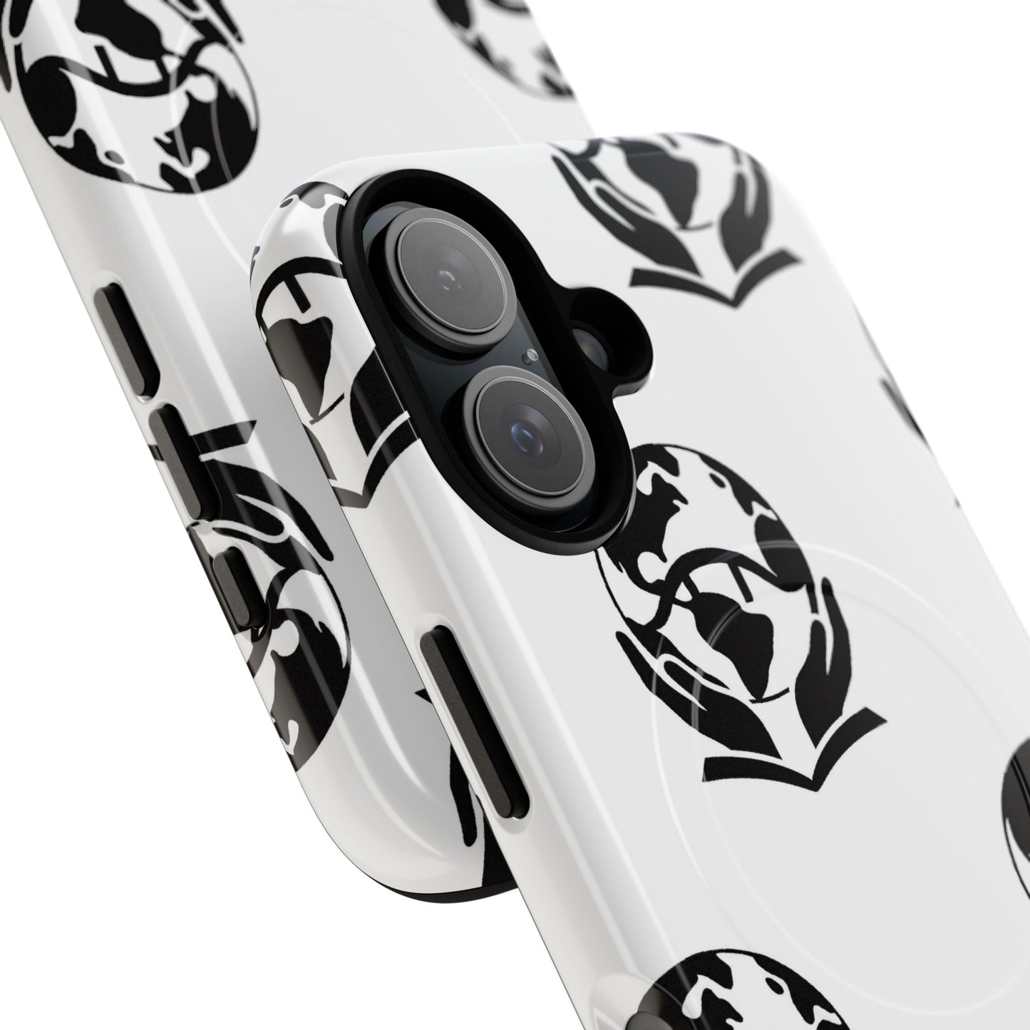 Tough Magnetic Phone Case — The Enoch Project Black Globe Logo