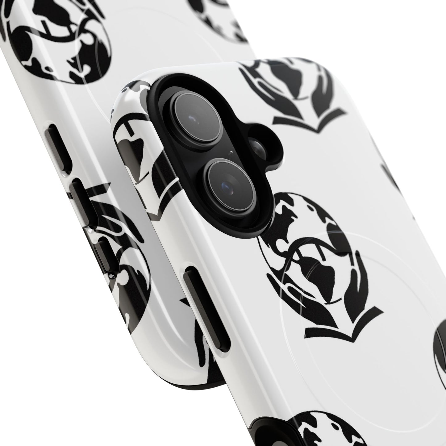 Tough Magnetic Phone Case — The Enoch Project Black Globe Logo