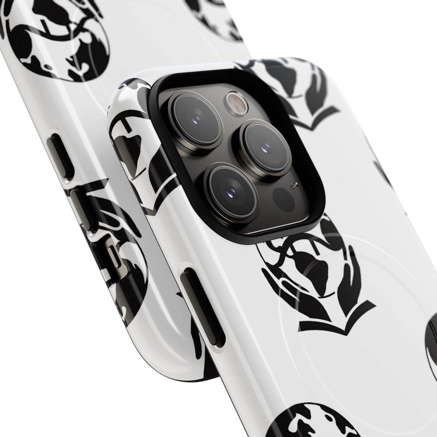 Tough Magnetic Phone Case — The Enoch Project Black Globe Logo
