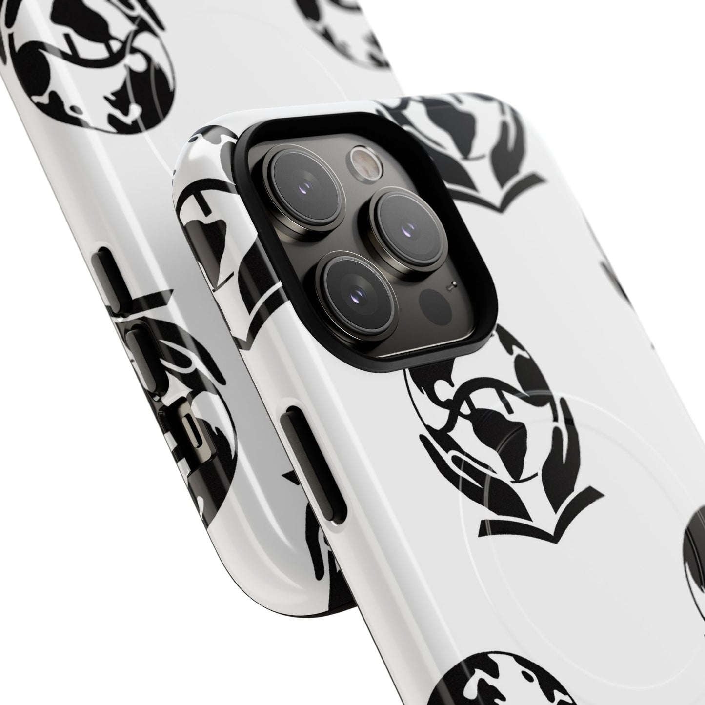Tough Magnetic Phone Case — The Enoch Project Black Globe Logo