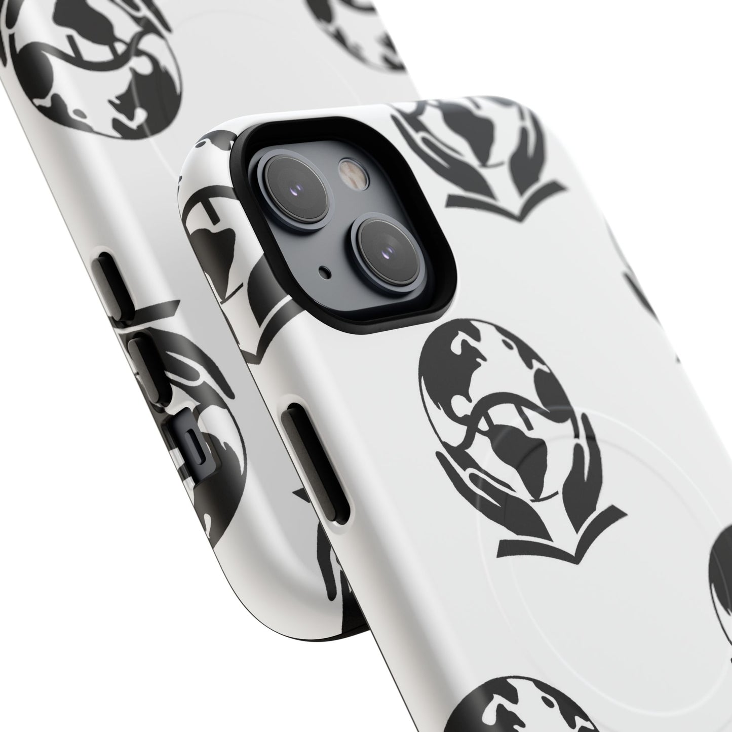 Tough Magnetic Phone Case — The Enoch Project Black Globe Logo